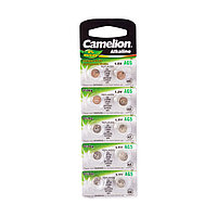 Camelion Батарейки, CAMELION, AG5-BP10, Alkaline, AG5, 1.5V, 0% Ртути, 10 шт. в блистере