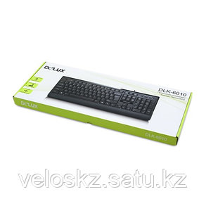 Клавиатура прроводная Delux DLK-6010UB USB, фото 2