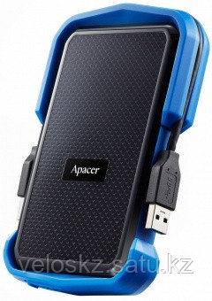 Жесткий диск 2Тб Apacer USB AC631 USB 3.1 синий, фото 2