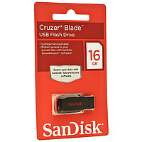 USB Флеш 16GB 2.0 SanDisk SDCZ50-016G-B35 черный-красный