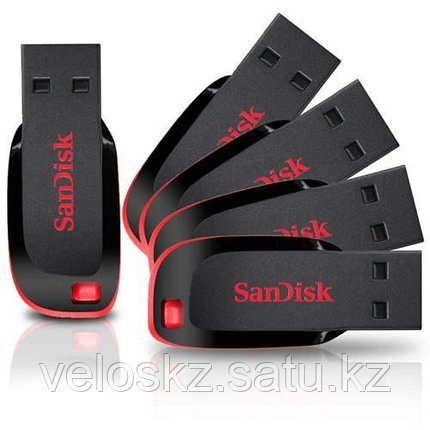 USB Флеш 16GB 2.0 SanDisk SDCZ50-016G-B35 черный-красный, фото 2