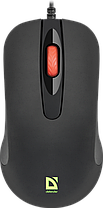 Мышь проводная Defender Ultra Classic MB-280 7цветов,3кнопки,1000dpi,черный, фото 2