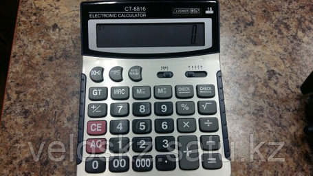 Калькулятор настольный CT-8816, фото 2