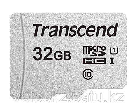 Transcend Карта памяти MicroSD 32GB Class 10 U1 Transcend TS32GUSD300S без адаптера