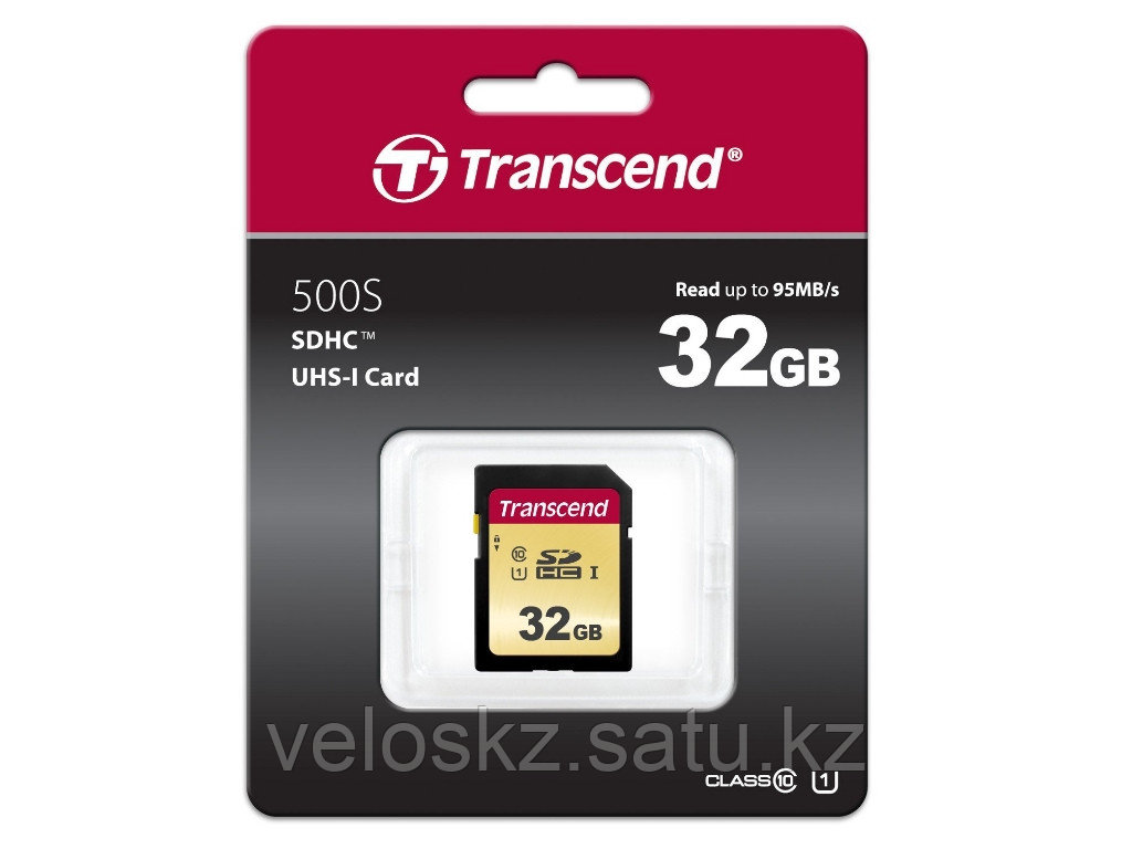Transcend Карта памяти SD 32GB Class 10 U1 Transcend TS32GSDC500S