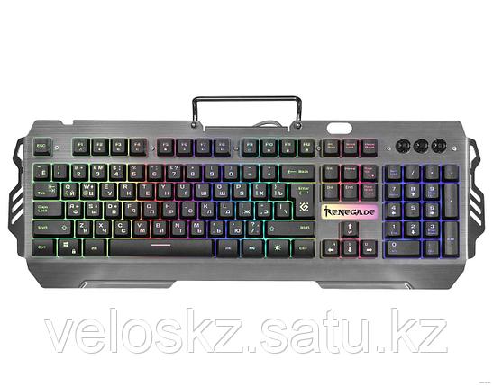 Defender Клавиатура проводная Defender Renegade GK-640DL RU,RGB подсветка, 9 режимов, фото 2