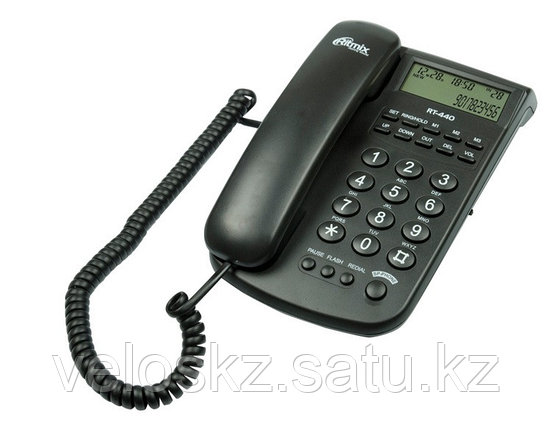 RITMIX Телефон проводной Ritmix RT-440 черный, фото 2