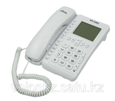 RITMIX Телефон проводной Ritmix RT-490 белый, фото 2