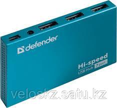 Defender Разветвитель Defender Septima Slim USB2.0, 7портов HUB, фото 2
