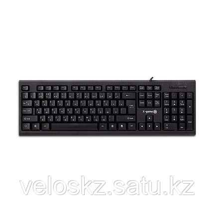 X-Game Клавиатура проводная X-Game XK-100UB, USB, 104 клавиш Анг/Рус/Каз, фото 2