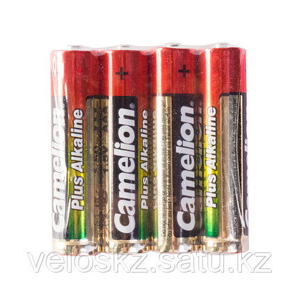Батарейки CAMELION, ААА, LR03-SP4, Plus Alkaline 4шт, в плёнке, фото 2