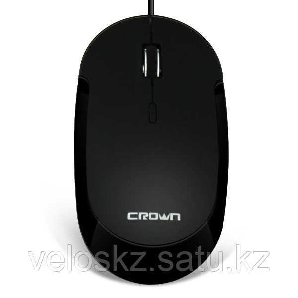 Мышь проводная Crown CMM-21 bk USB, 1000/1600DPI