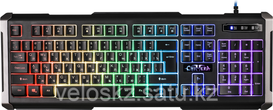 Defender Клавиатура проводная Defender Chimera GK-280DL, ENG/RUS, RGB подсветка, фото 2
