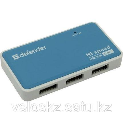 Defender Разветвитель Defender Quadro Power (БП в комплекте) USB 2.0 4-порта, фото 2