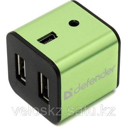 Разветвитель Defender Quadro Iron USB 2.0 4-порта, фото 2
