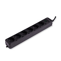 iPower Сетевой фильтр iPower, iPEO3m, 6 розеток, 3 м., 220-240В, 10A, картонная коробка, чёрный