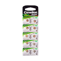 Camelion Батарейки, CAMELION, AG3-BP10, Alkaline, AG3, 1.5V, 0% Ртути, 10 шт. в блистере