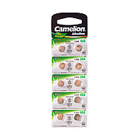 Camelion Батарейки, CAMELION, AG6-BP10, Alkaline, AG6, 1.5V, 0% Ртути, 10 шт. в блистере
