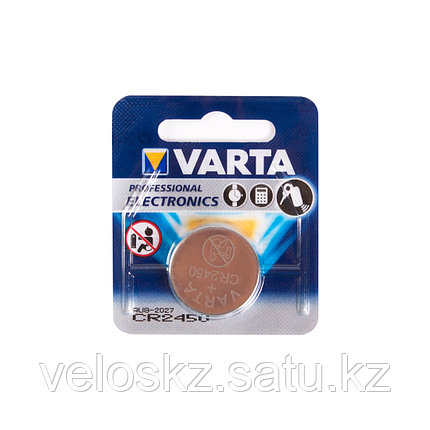 Varta Батарейка, VARTA, CR2450, 3V, 560 мАч, Professional Electronics, 1 шт. в Блистере, фото 2