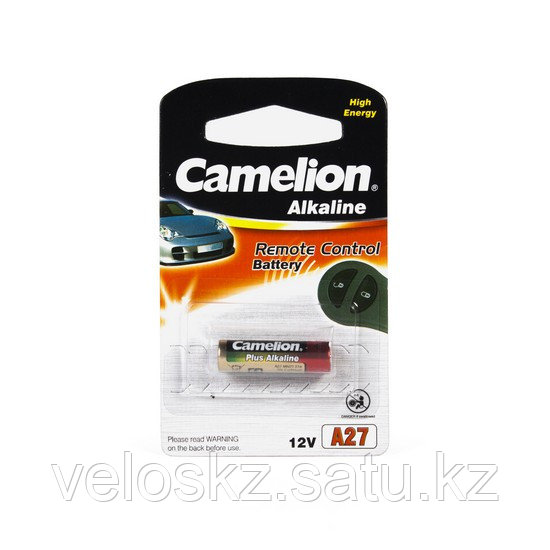 Camelion Батарейка, CAMELION, A27-BP1, 12V, 16 mAh, 1 шт.