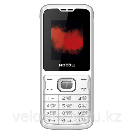 Nobby Мобильный телефон Nobby 110 бело-серый, фото 2