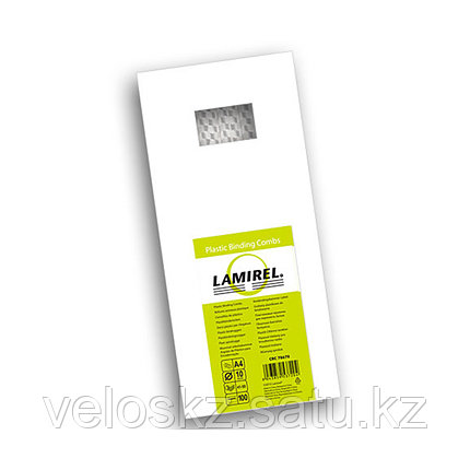 Lamirel Пружина пластиковая, Lamirel LA-78670, 10 мм. Цвет: белый, 100 шт, фото 2
