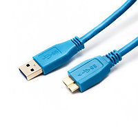 SHIP Переходник, SHIP, US007-1.2B, MICRO-A USB на USB 3.0, Блистер, 1.2 м, Синий