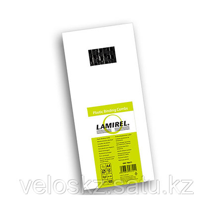 Lamirel Пружина пластиковая, Lamirel LA-78671, 10 мм. Цвет: черный, 100 шт, фото 2