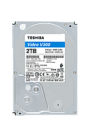 Toshiba Жесткий диск HDD 2000 Gb TOSHIBA HDWU120UZSVA V300 Video Streaming, 3.5", 64Mb, 5700rpm
