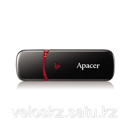 Apacer Флеш накопитель 64GB 2.0 Apacer AH333 64GB Чёрный, фото 2