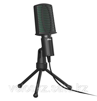 RITMIX Микрофон Ritmix RDM-126 черный-зеленый, фото 2
