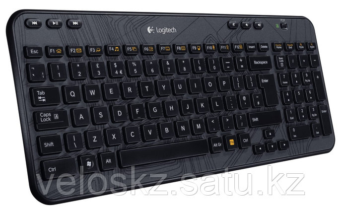 Logitech Клавиатура беспроводная Logitech K360 черный, фото 2