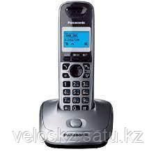 Телефон беспроводной PANASONIC KX-TG2511RUM Серый металлик, фото 2