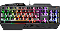 Defender Клавиатура проводная Defender Glorious GK-310L RU,RGB подсветка,19 Anti-Ghost