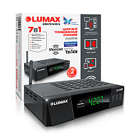 LUMAX Цифровой телевизионный приемник LUMAX DV4207HD Wi-Fi встроенный