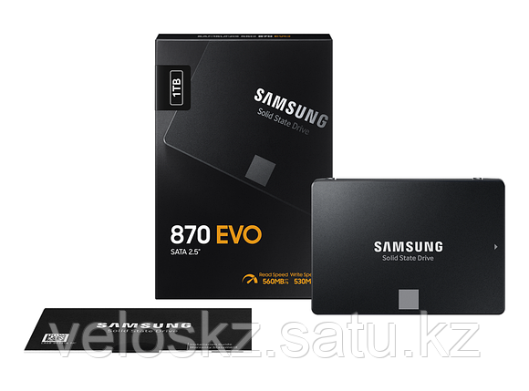 Samsung Жесткий диск SSD 1TB Samsung 870 EVO MZ-77E1T0BW 2.5, фото 2
