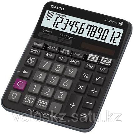Калькулятор CASIO DJ-120DPLUS-W-EP настольный, фото 2