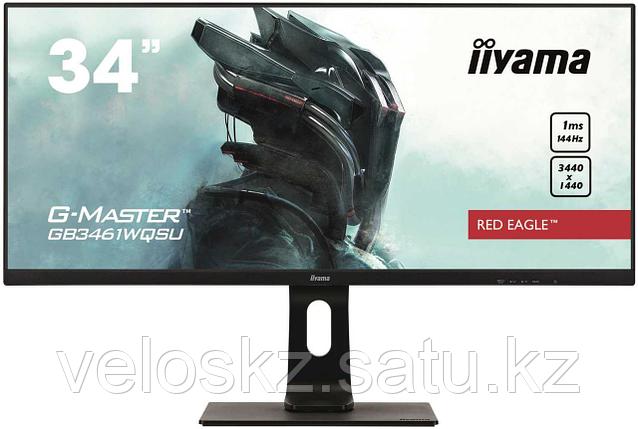 Iiyama Монитор 34 Iiyama G-MASTER GB3461WQSU-B1 IPS VGA HDMI DP USB, фото 2