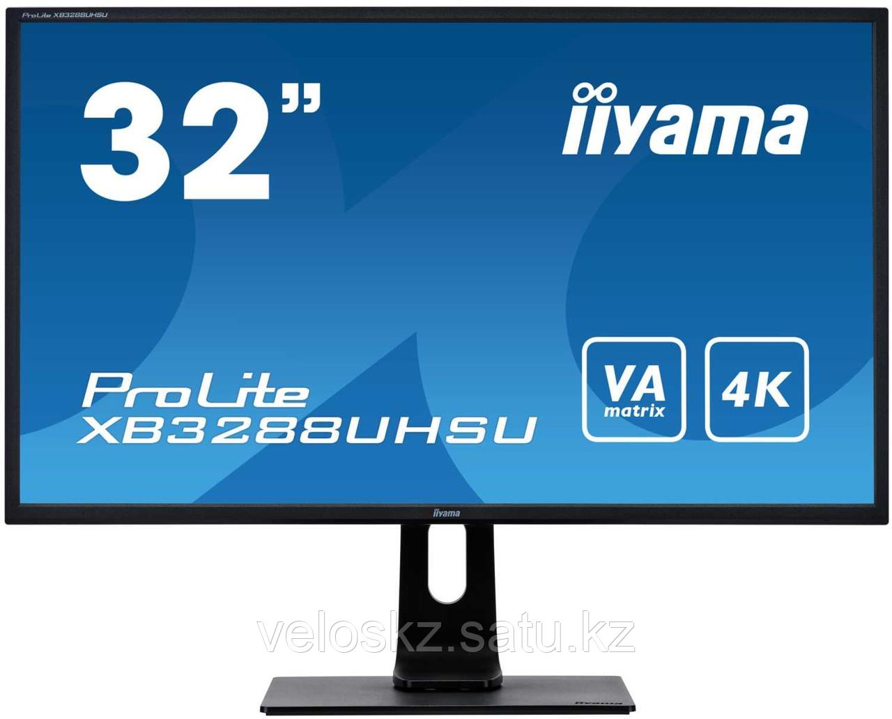 Iiyama Монитор 31.5 Iiyama ProLite XB3288UHSU-B1 VA HDMI DP USB