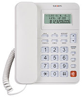 Texet Телефон проводной Texet TX-250 белый