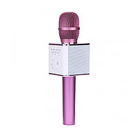 Беспроводной микрофон Q9 Розовый