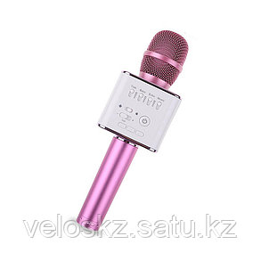 Беспроводной микрофон Q9 Розовый, фото 2