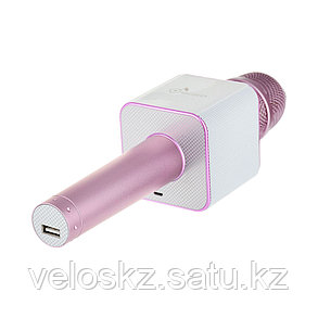 Беспроводной микрофон Q9 Розовый, фото 2