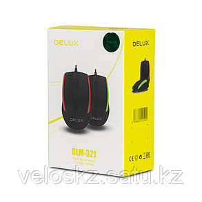 Компьютерная мышь Delux DLM-321OGB, фото 2