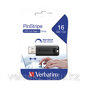 USB-накопитель Verbatim 49316 16GB USB 3.2 Чёрный, фото 2