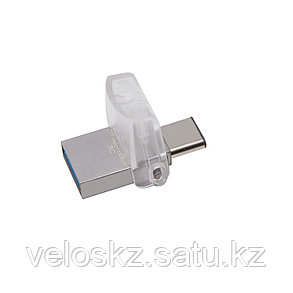 USB-накопитель Kingston DTDUO3C/32GB 32GB Серебристый, фото 2
