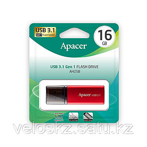 USB-накопитель Apacer AH25B 16GB Красный, фото 2