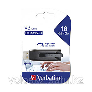 USB-накопитель Verbatim 49172 16GB USB 3.2 Чёрный, фото 2