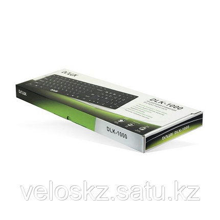 Клавиатура проводная Delux DLK-1000UP USB ультратонкая, фото 2