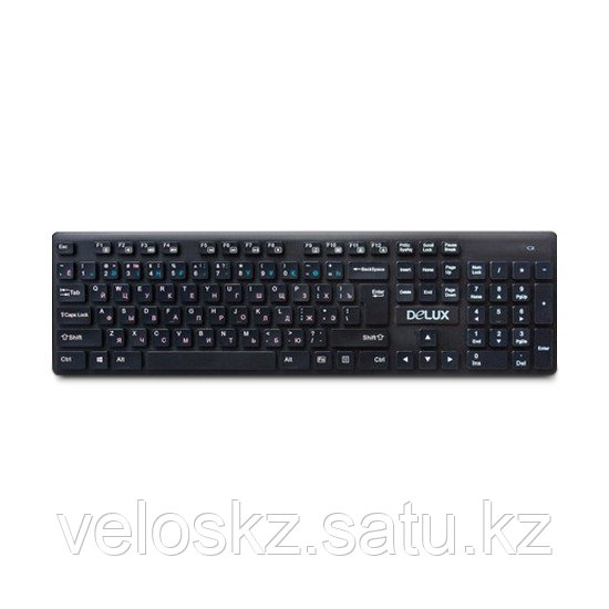 Клавиатура беспроводная Delux DLK-150GB
